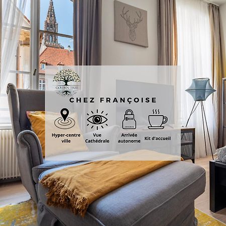 Apartament Chez Francoise - Hyper-Centre, Vue Cathedrale Strasburg Zewnętrze zdjęcie